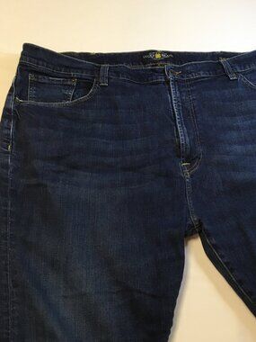 Lucky Brand Jeans 181 Relaxed Straight 48 x 30 Dark Wash Jeans Casual Work Denim